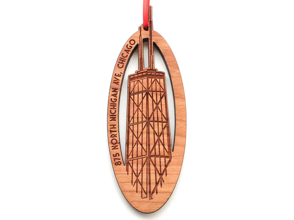 875 N Michigan Ave Chicago Ornament