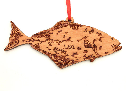 Alaska Halibut Ornament