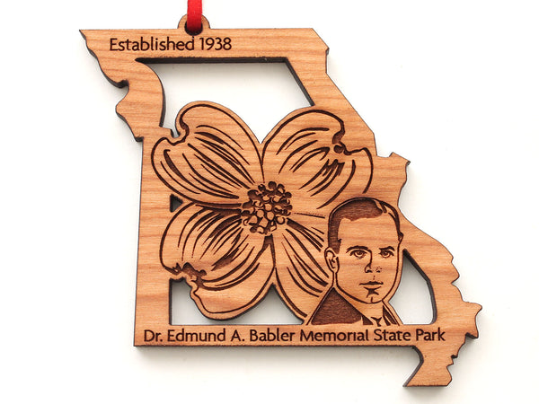 Babler Park Missouri Dogwood Flower Insert Ornament