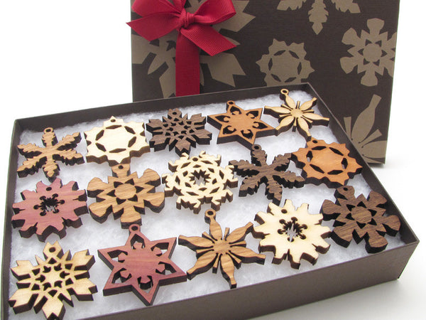 Mini Snowflake Ornaments~Set of 5