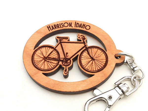 Birds Nest Bicycle Key Chain