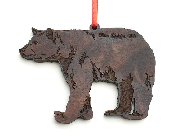 Blue Ridge Black Bear Ornament - Nestled Pines