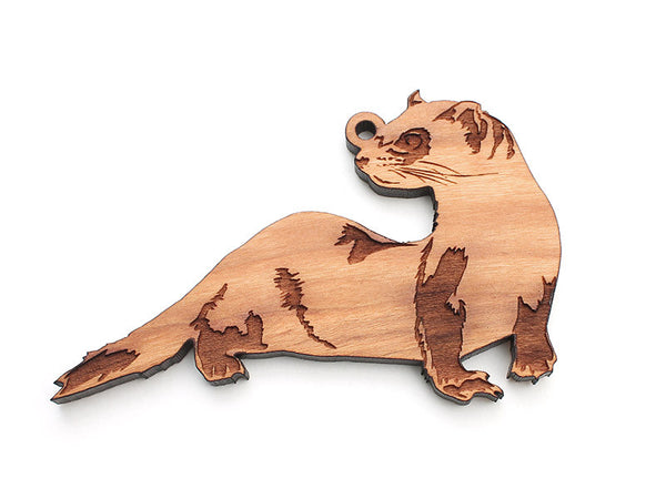 Black-footed Ferret Ornament - Nestled Pines