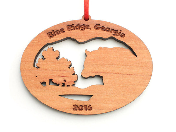 Blue Ridge Bear NW Ornament Alt - Nestled Pines
