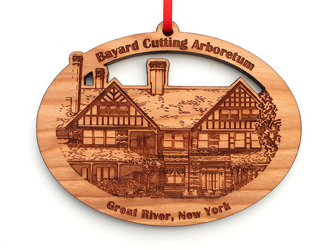 Bayard Cutting Arboretum Building Facade Ornament