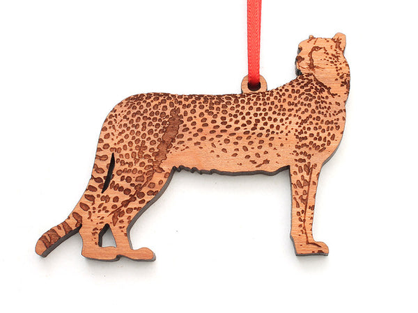 Cheetah Ornament – Nestled Pines