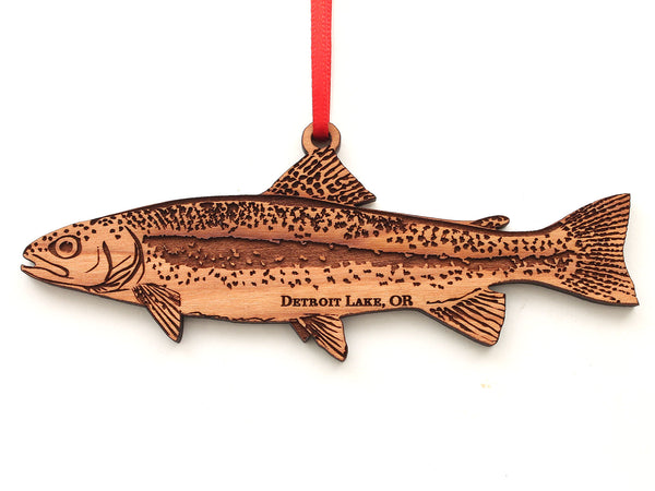 Detroit Lake Rainbow Trout Ornament