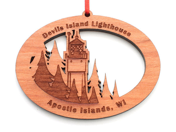 Good Earth Outfitters Devils Island Light Tower Ornament - Nestled Pines