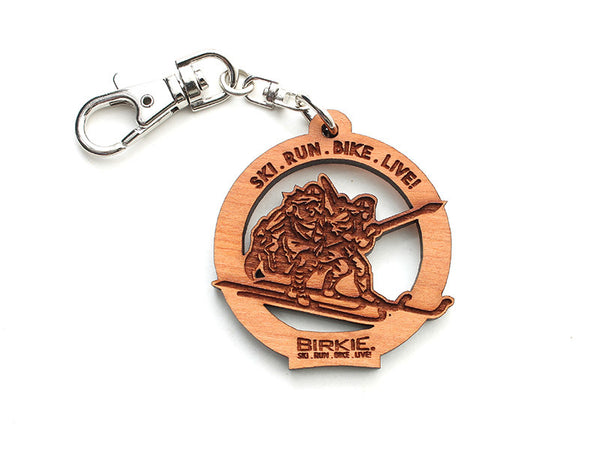 Birkie Circle Key Clip - Nestled Pines