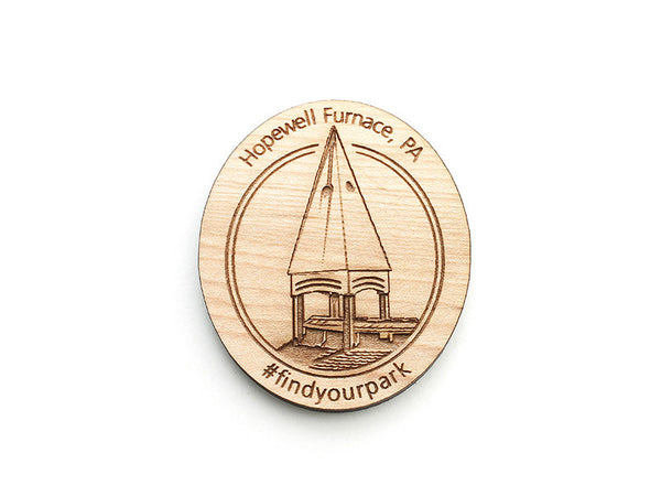 Hopewell Furnace NHS Custom Magnet #FYP - Nestled Pines