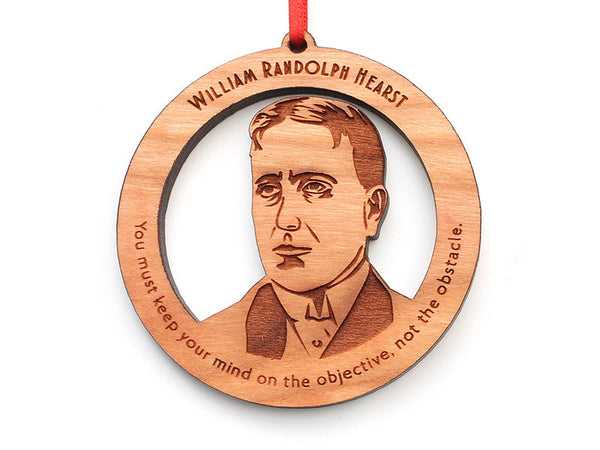William Randolph Hearst Ornament - Nestled Pines