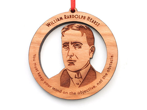 William Randolph Hearst Ornament - Nestled Pines
