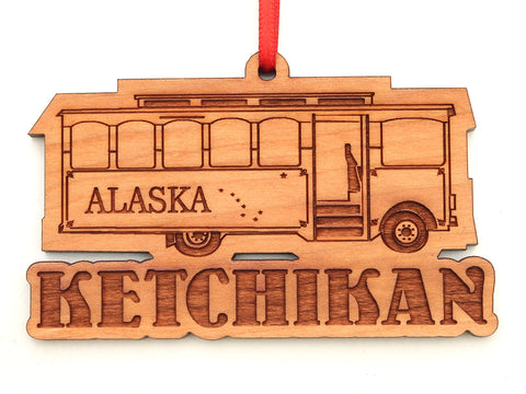 Ketchikan Trolley Ornament