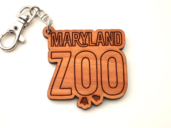 Maryland Zoo Logo Key Chain