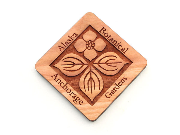 Alaska Botanical Garden Logo Magnet
