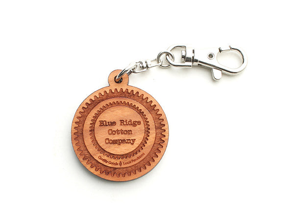 Blue Ridge Logo Key Chain - Nestled Pines