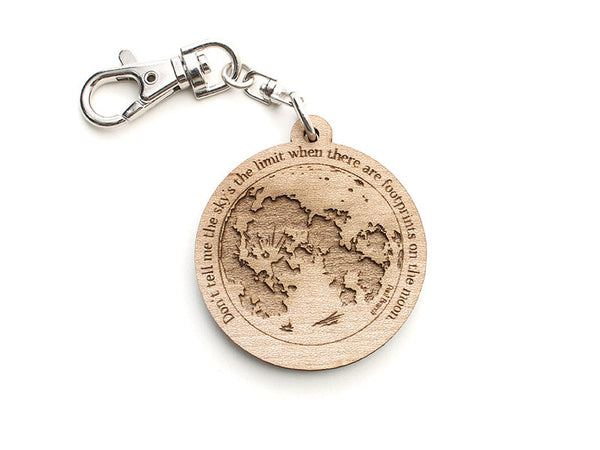 Moon Key Chain - Nestled Pines