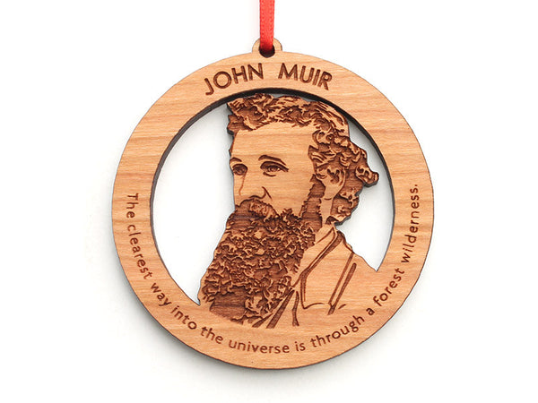 John Muir Ornament - Nestled Pines