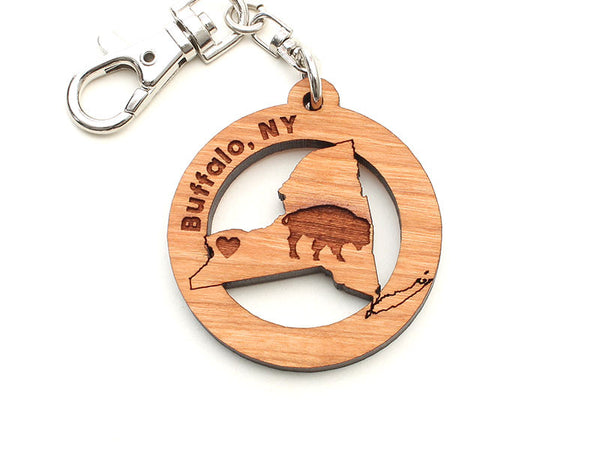 Buffalo New York Key Chain