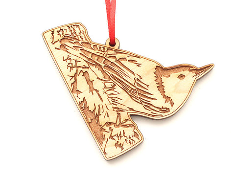 Nuthatch Ornament
