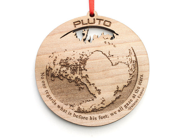 Pluto Dwarf Planet Ornament - Nestled Pines