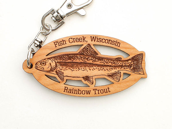Beach People Rainbow Trout Key Chain