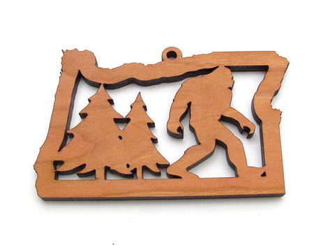 Oregon State Sasquatch Ornament - Nestled Pines