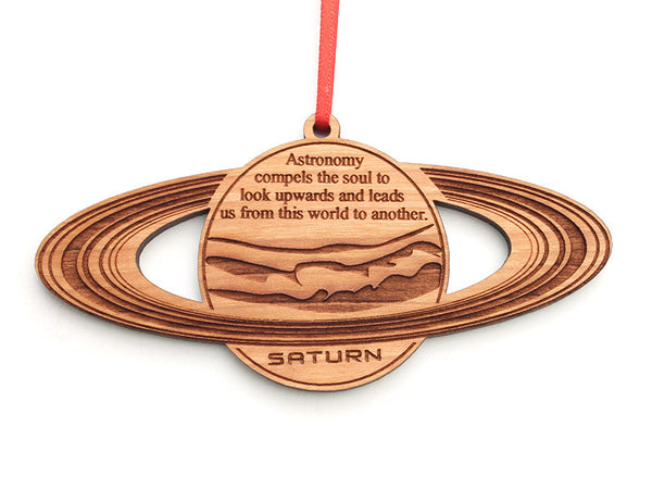 Saturn Planet Ornament - Nestled Pines