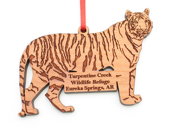 Turpentine Creek Tiger Ornament