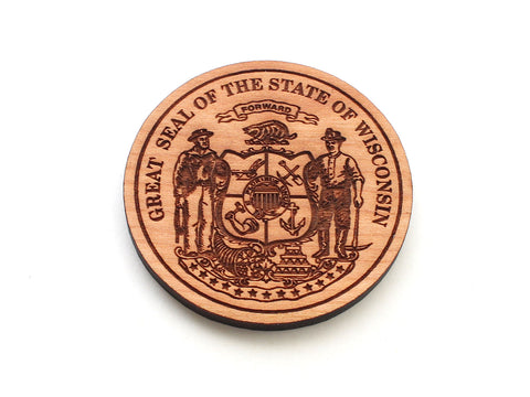 Wisconsin State Seal Magnet
