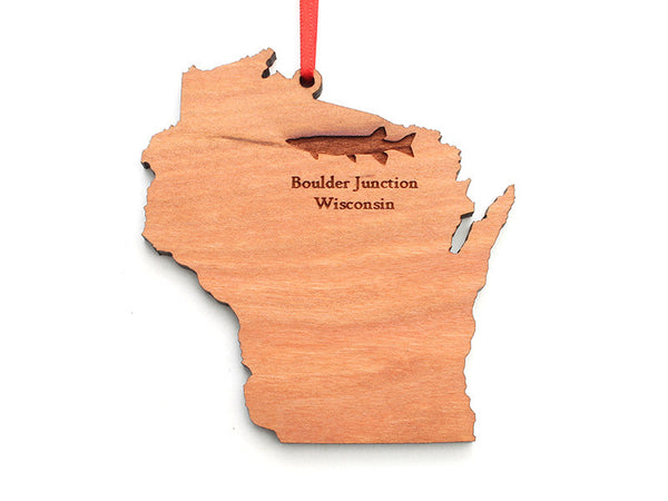 Blueberry Patch Wisconsin Ornament ND - Nestled Pines