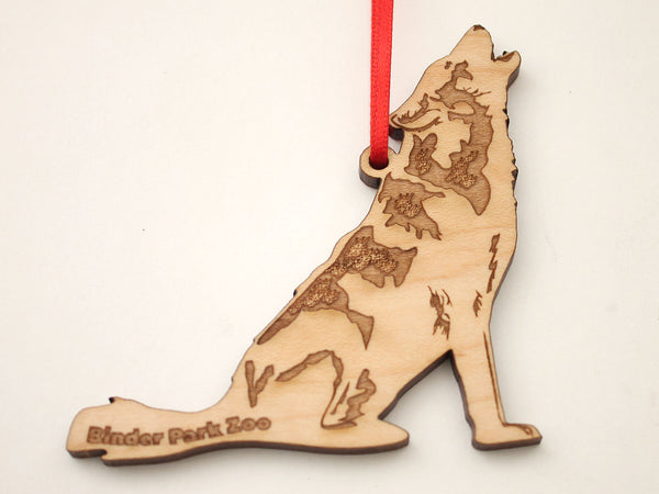 Binder Park Zoo Wolf Ornament