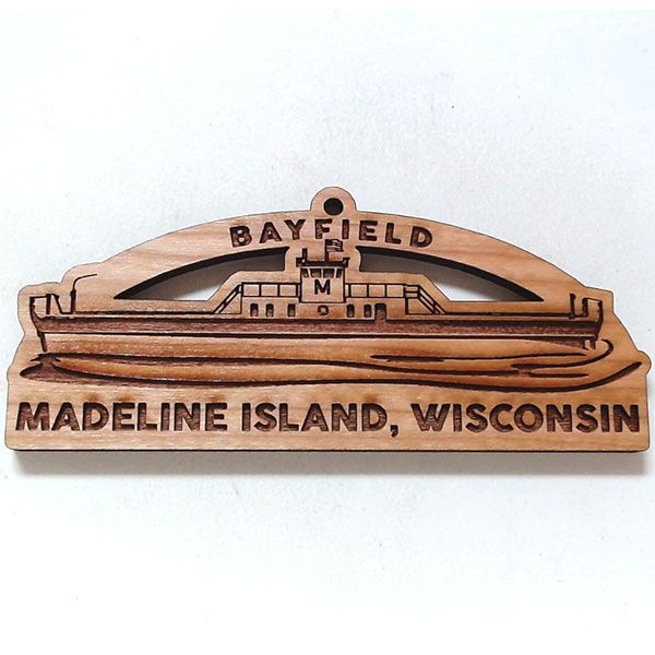 Ferry Boat Bayfield Ornament