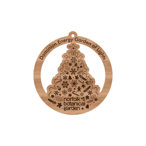 Norfolk Botanical Garden Garden of Lights Ornament