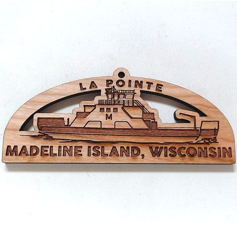 Ferry Boat La Pointe Ornament