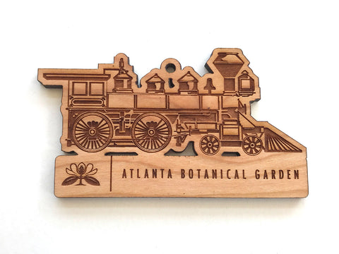 Train Ornament with Logo Name Drop