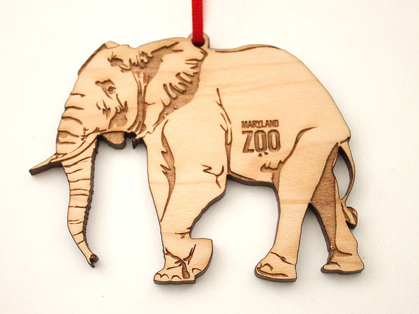 Maryland Zoo African Elephant Ornament