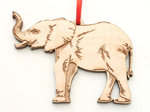 Seneca Park Zoo Trumpeting African Elephant Ornament