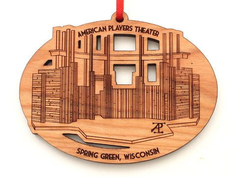 American Players Theatre New Stage Ornament Alt