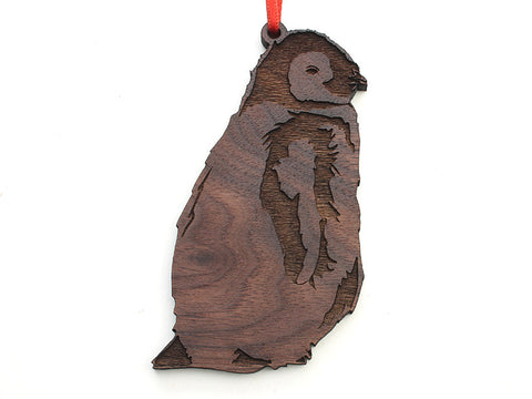Emperor Penguin Chick Ornament - Nestled Pines