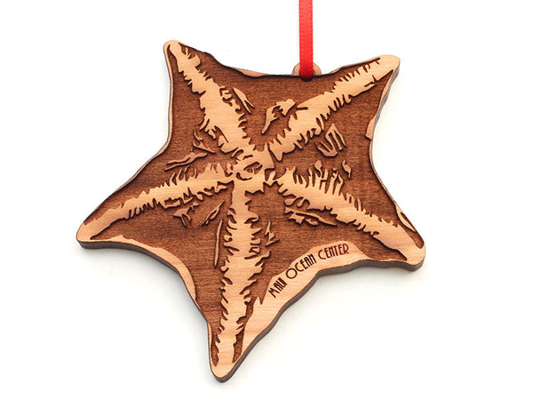 Maui Ocean Center Bat Starfish Ornament