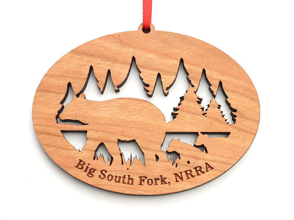 Big South Fork Bear Cubs NW Ornament - Nestled Pines