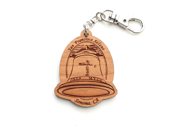Solano Mission Bell Key Chain - Nestled Pines
