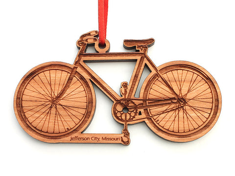 Southbank Bike Ornament - Nestled Pines