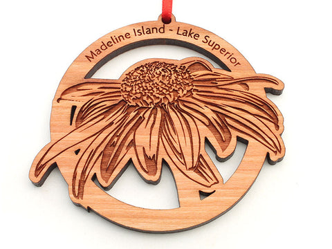 Madeline Island Black-Eyed Susan Flower Ornament