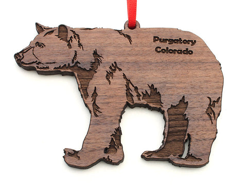 Purgatory Black Bear Ornament
