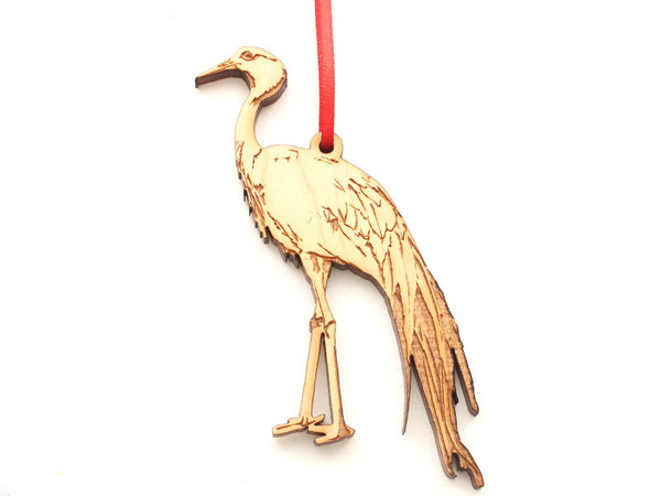 Blue Crane Ornament