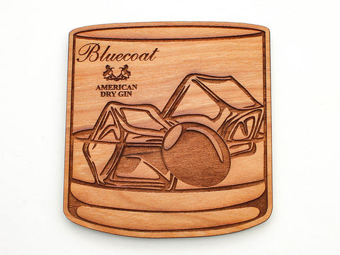 Bluecoat Lowball Rocks Olive Coaster Set of 4