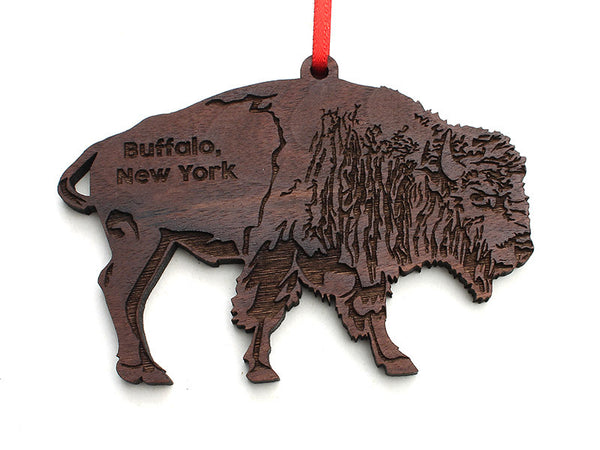 Buffalo New York Buffalo Ornament - Nestled Pines