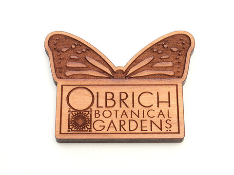 Olbrich Gardens Butterfly Logo Magnet